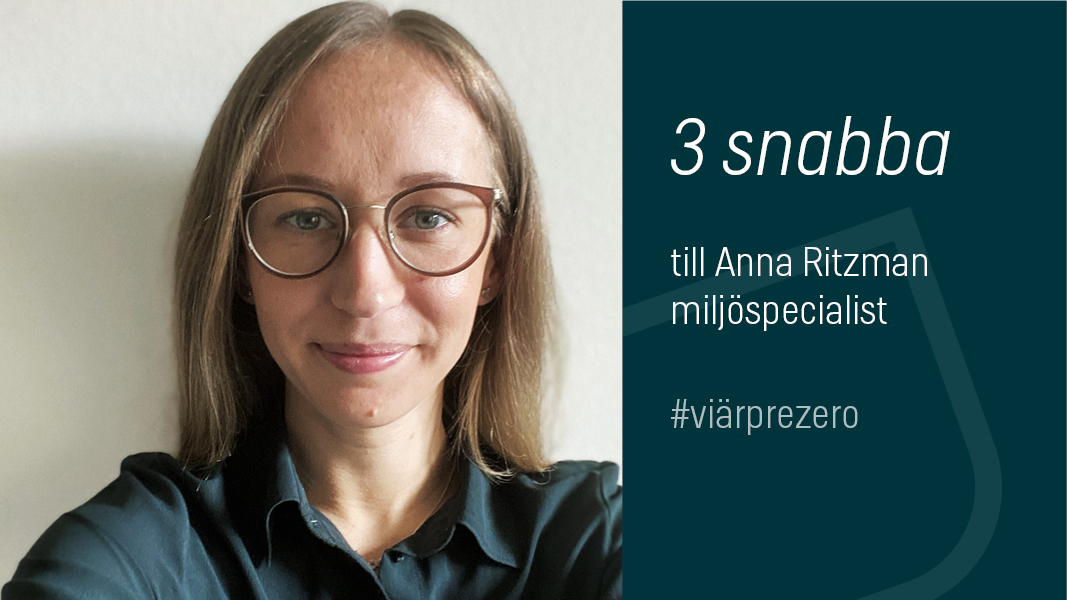 3 snabba till miljöspecialist