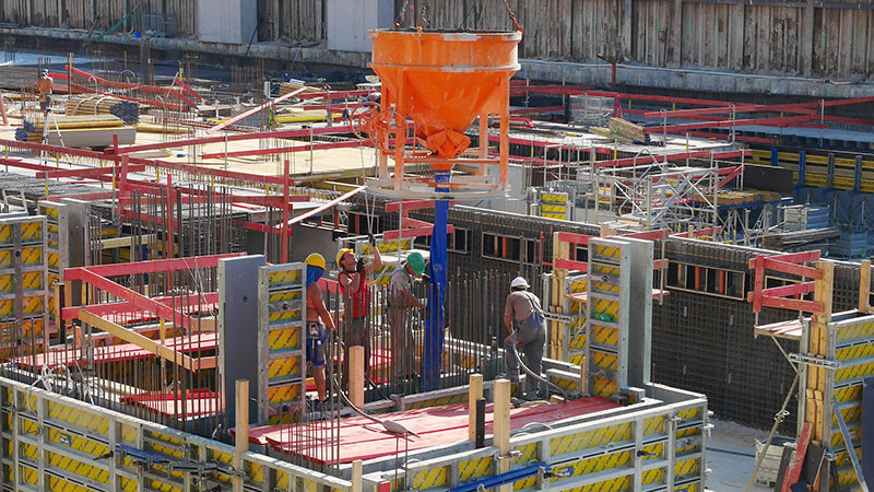 Byggbranschen tycker att deras avfallshantering kan förbättras