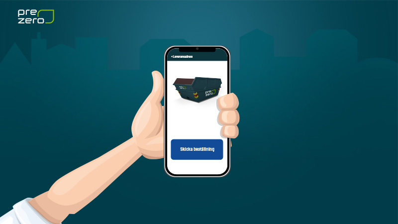 Tryck på knappen i appen!