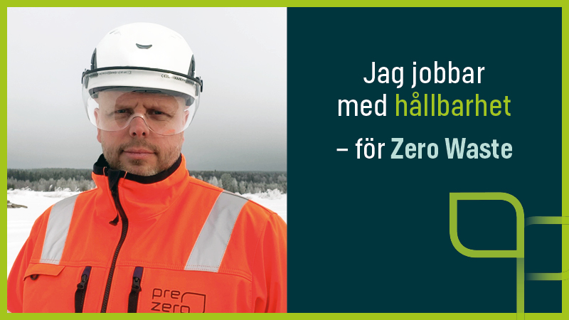 Andreas jobbar med hållbarhet – för Zero Waste