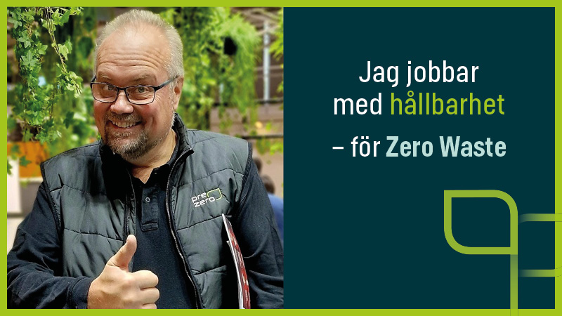 Magnus jobbar med hållbarhet – för Zero Waste