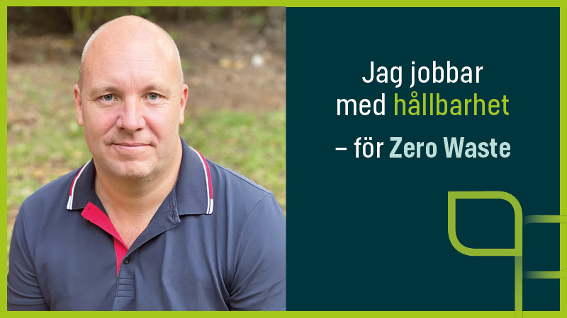 Jonas jobbar med hållbarhet – för Zero Waste