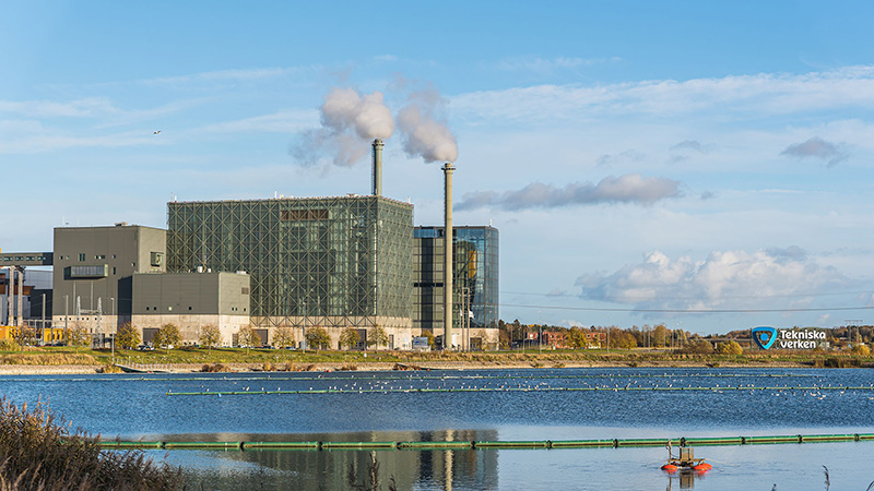 Så blir brännbart avfall energi