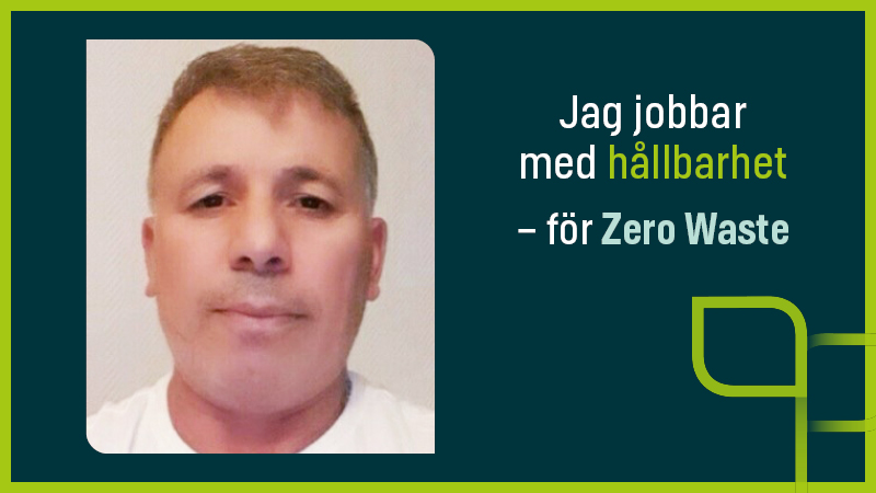 Hafez jobbar med hållbarhet – för Zero Waste