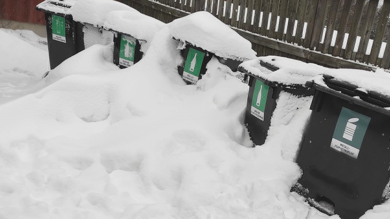Tänk på miljöarbetarna i vinter