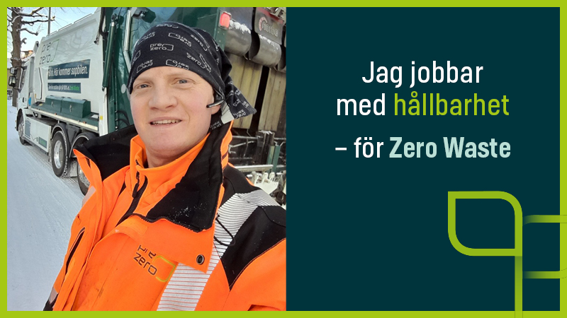 Daniel jobbar med hållbarhet – för Zero Waste