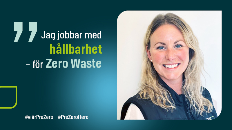 Hanna jobbar med hållbarhet – för Zero Waste