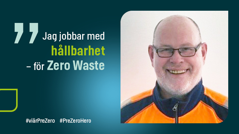 Patrik jobbar med hållbarhet – för Zero Waste