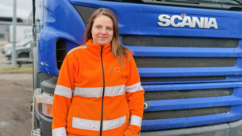 PreZero välkomnar fler kvinnliga yrkeschaufförer