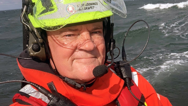 PreZeros regionchef Christer är sjöräddare