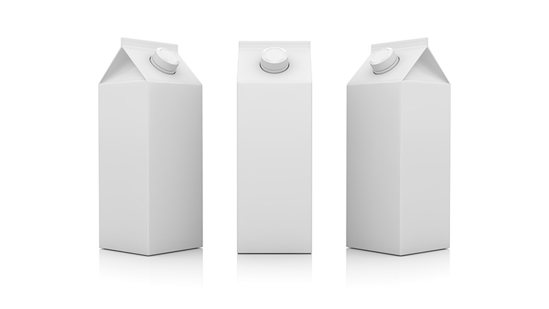 Förpackningar med fastsittande plastkorkar