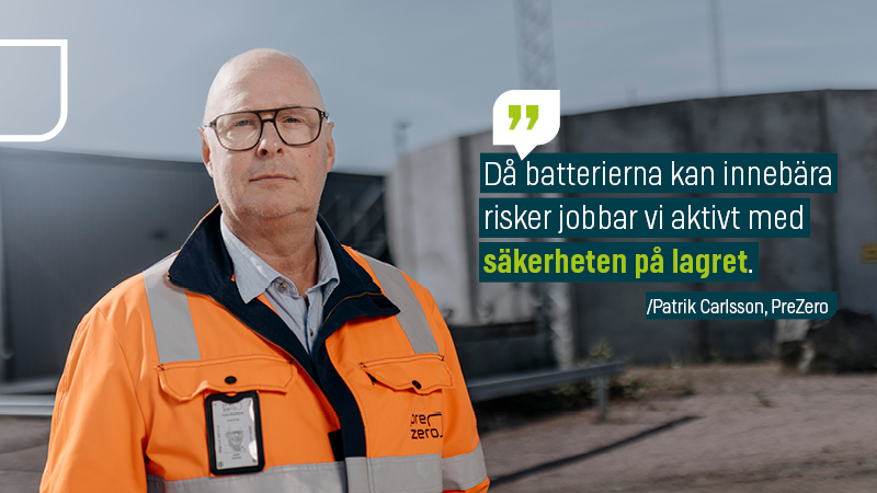 Säkerheten i fokus vid batterilagring