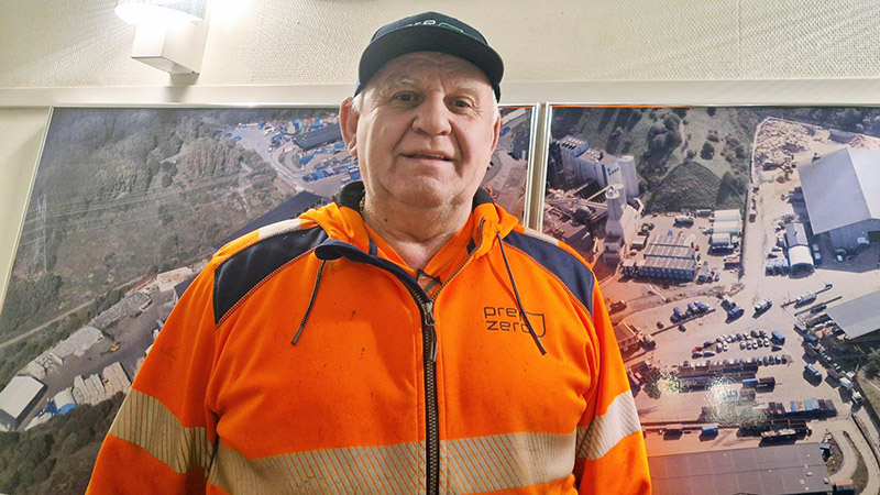 ”Återvinning är roligare än att köra buss”