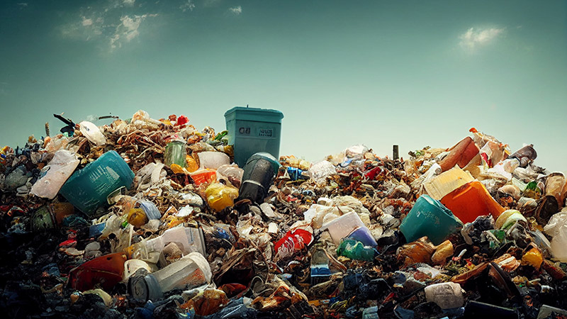 Avfallsmängderna ökar långsammare än ekonomin