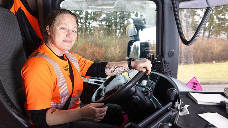 En arbetsplats på hjul