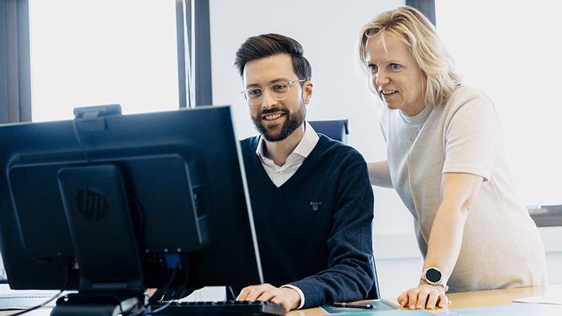 Daniel jobbar med hållbarhet