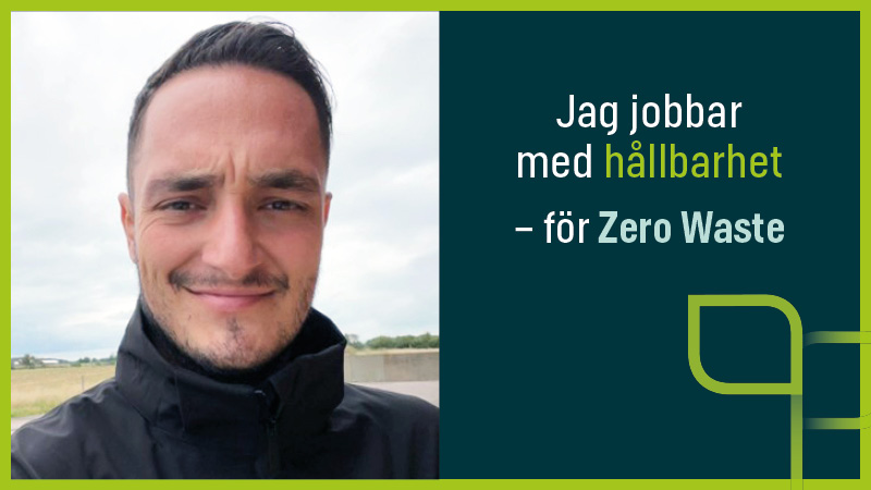 Stjepan Pezer jobbar med hållbarhet