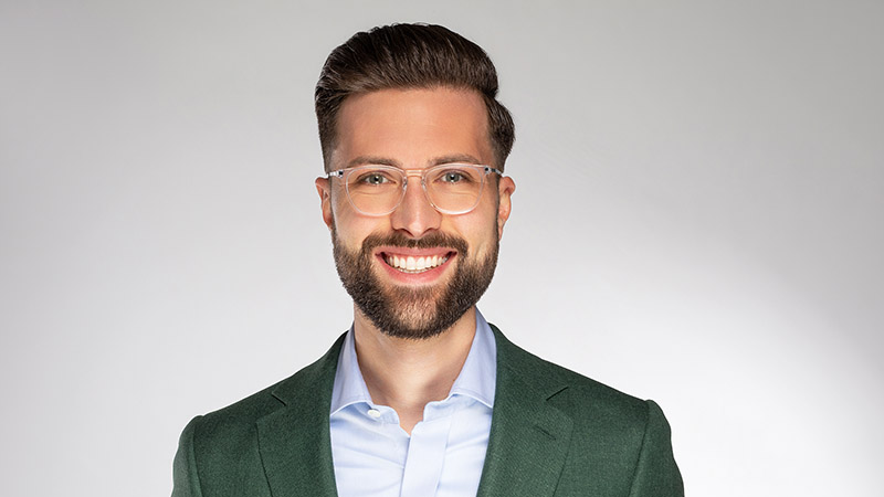 Daniel Wagener jobbar med hållbarhet